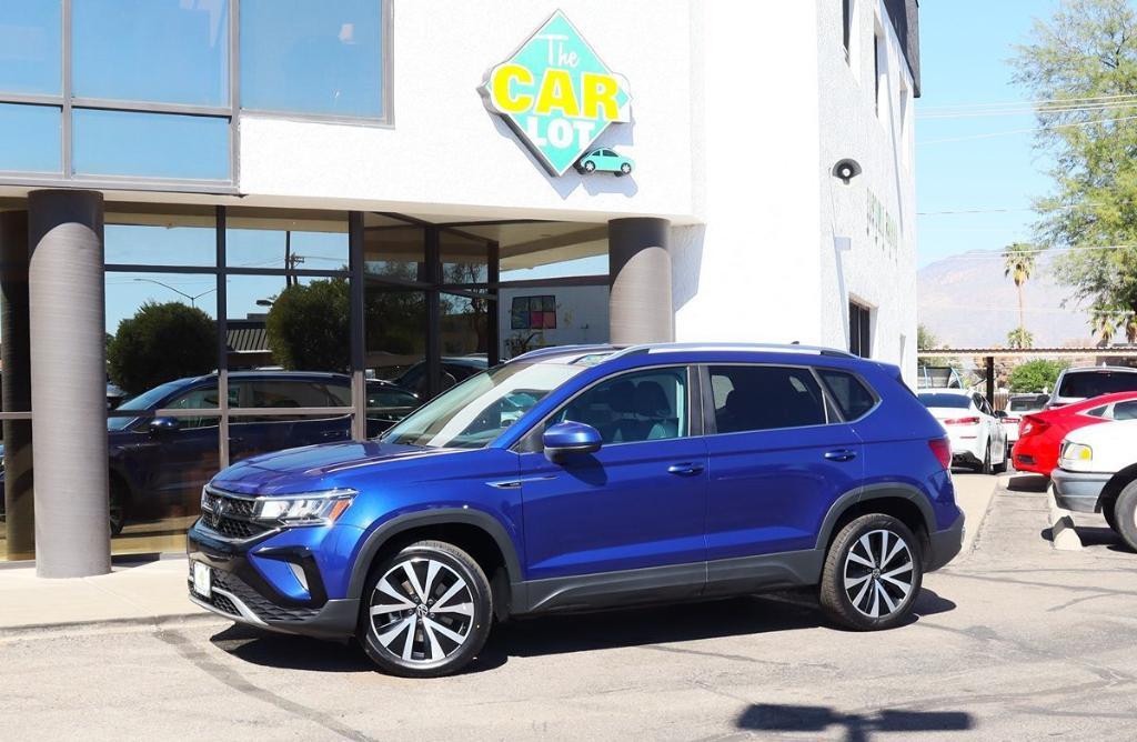 used 2023 Volkswagen Taos car, priced at $16,995