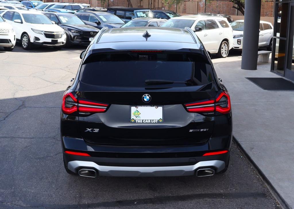 used 2022 BMW X3 car, priced at $27,995