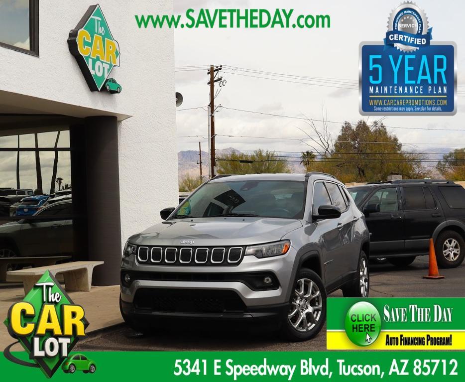 used 2022 Jeep Compass car, priced at $19,995