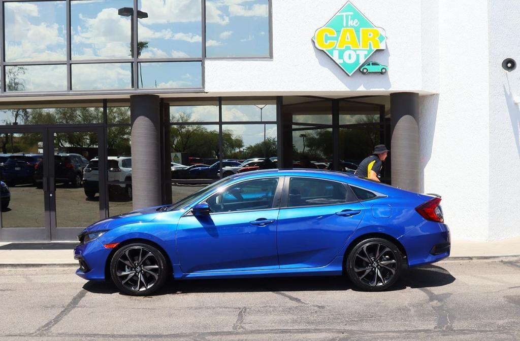 used 2019 Honda Civic car, priced at $22,156