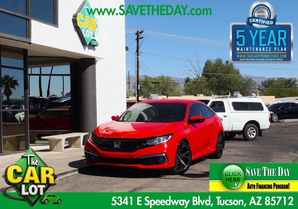 used 2020 Honda Civic car, priced at $15,995