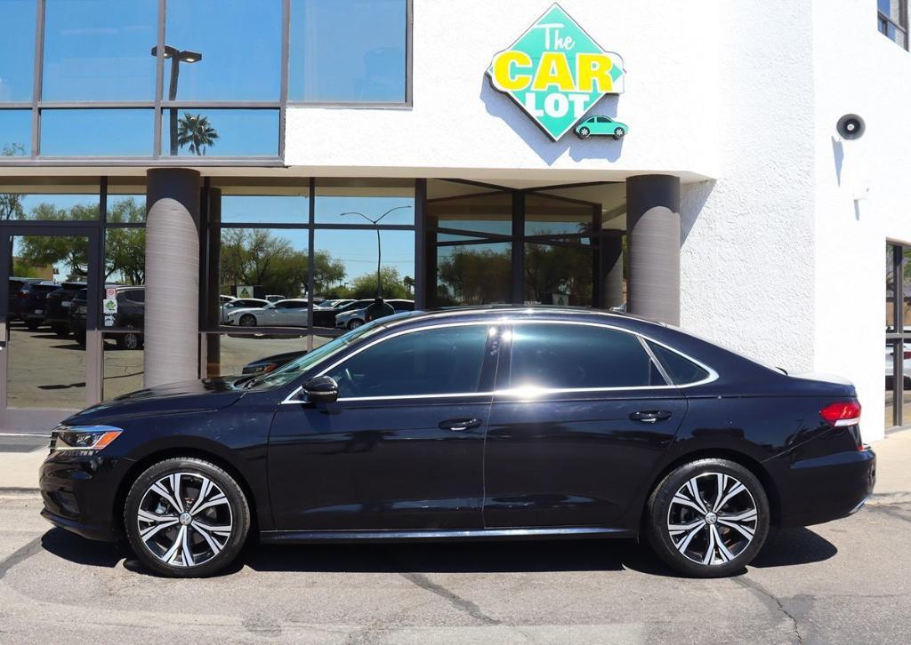 used 2021 Volkswagen Passat car, priced at $17,995