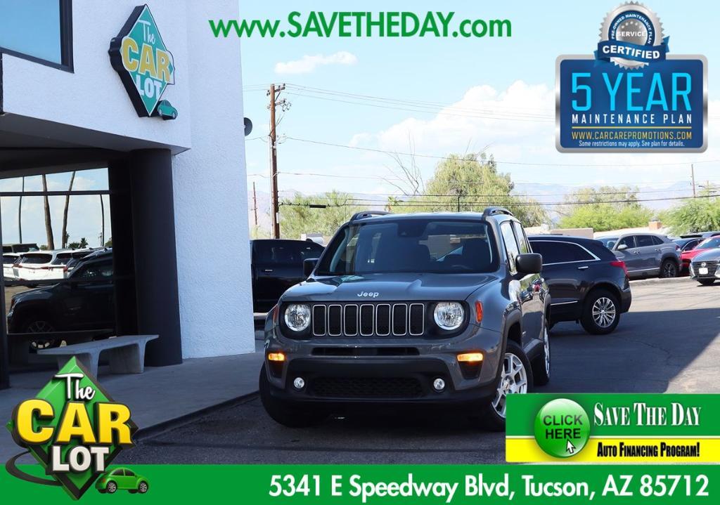 used 2022 Jeep Renegade car, priced at $19,742