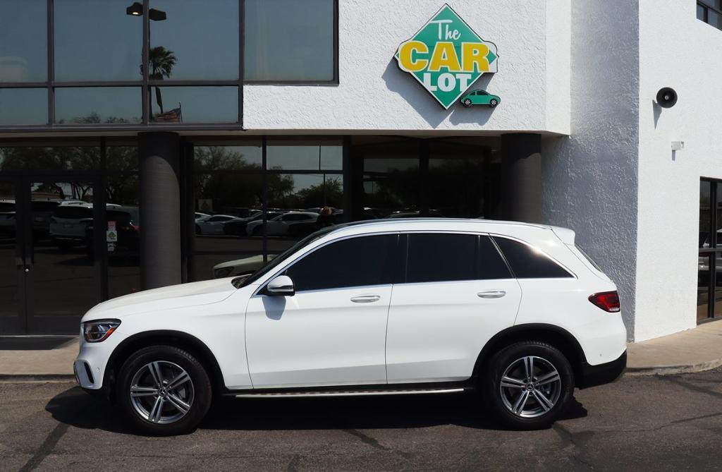 used 2021 Mercedes-Benz GLC 300 car, priced at $26,375