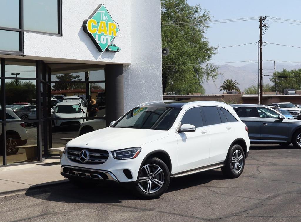 used 2021 Mercedes-Benz GLC 300 car, priced at $26,375