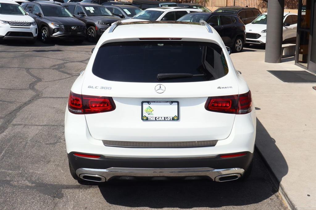 used 2021 Mercedes-Benz GLC 300 car, priced at $26,375