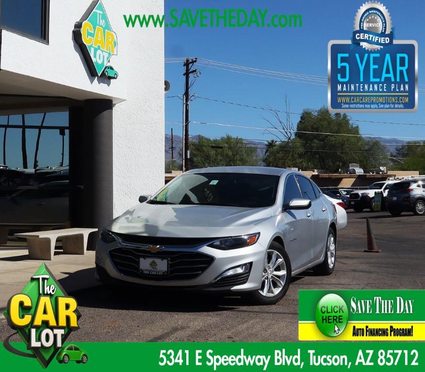 used 2022 Chevrolet Malibu car, priced at $17,995