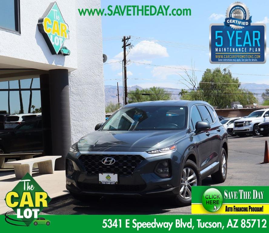 used 2020 Hyundai Santa Fe car, priced at $18,995