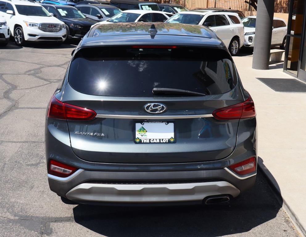 used 2020 Hyundai Santa Fe car, priced at $18,995