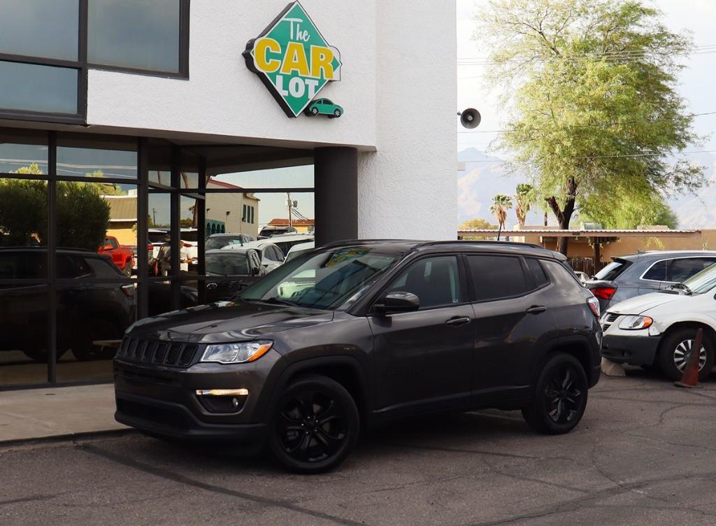 used 2021 Jeep Compass car, priced at $17,995