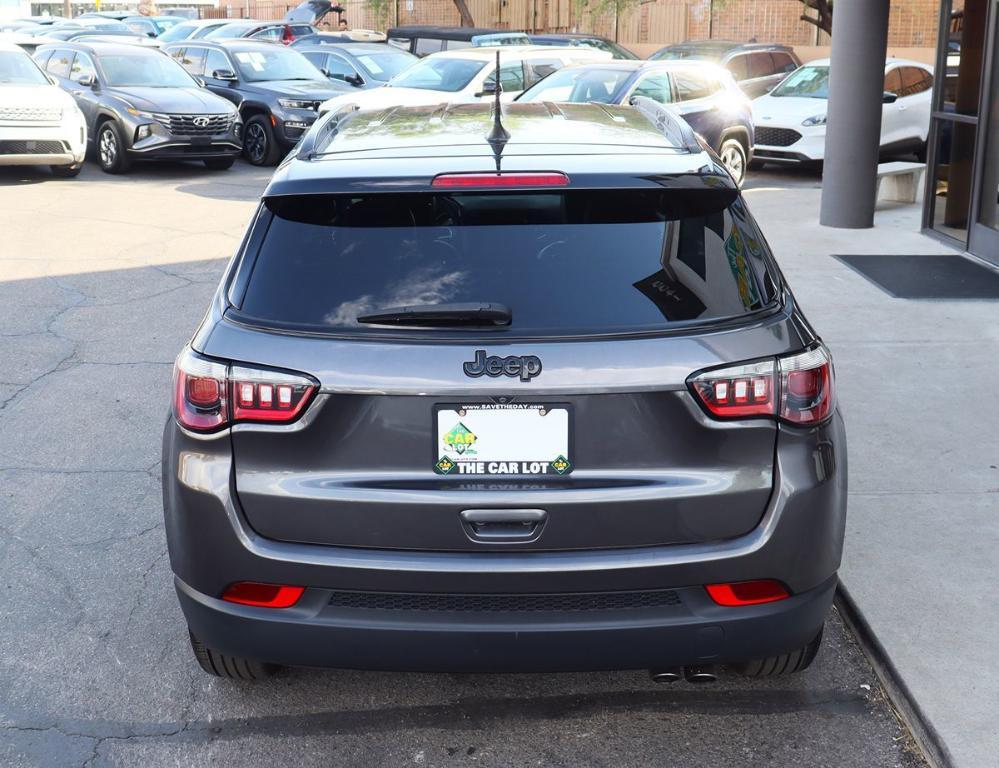 used 2021 Jeep Compass car, priced at $17,995