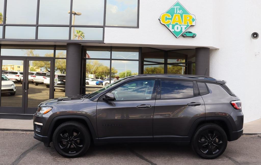 used 2021 Jeep Compass car, priced at $17,995
