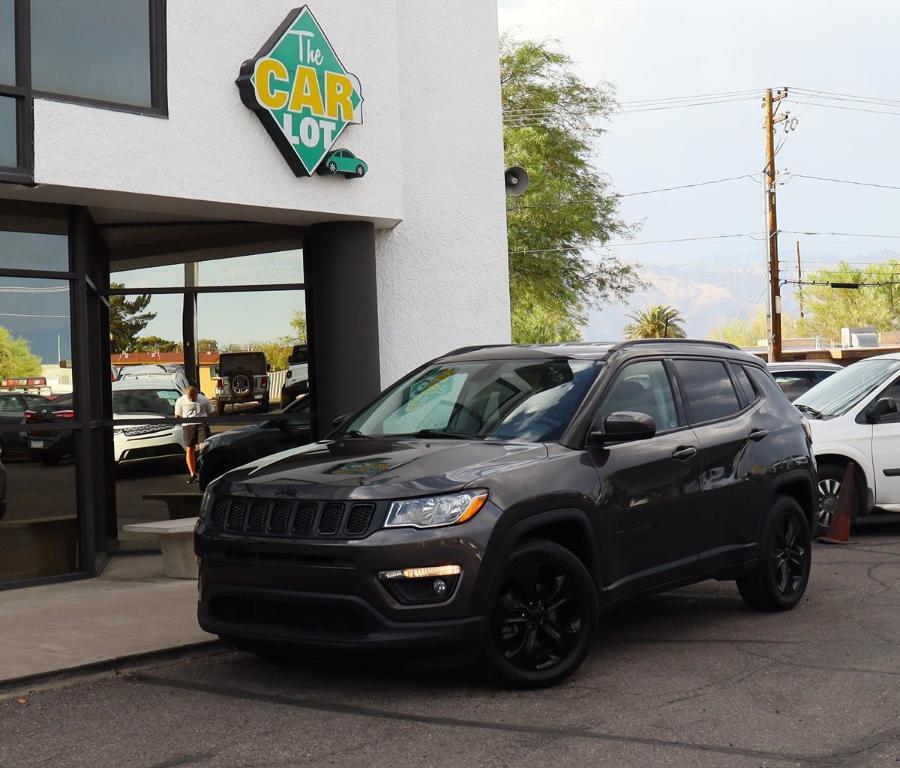 used 2021 Jeep Compass car, priced at $17,995