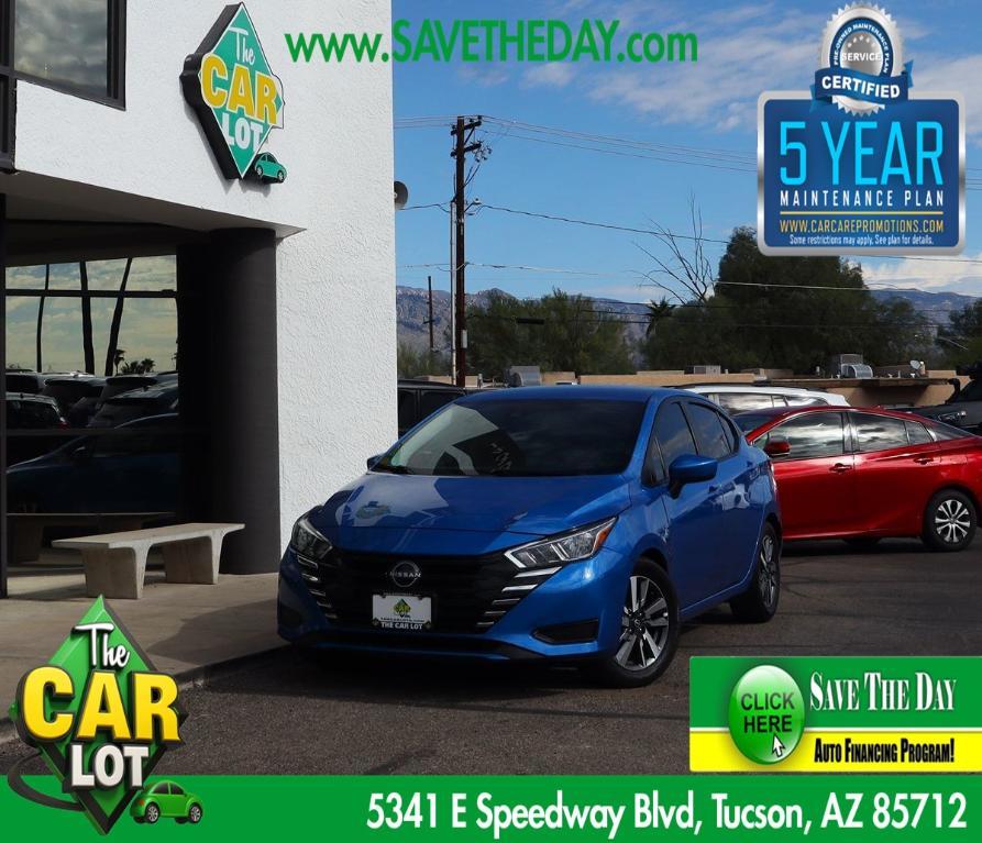 used 2023 Nissan Versa car, priced at $15,995