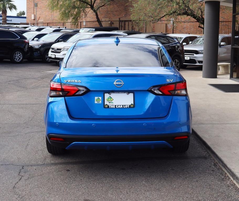 used 2023 Nissan Versa car, priced at $15,995