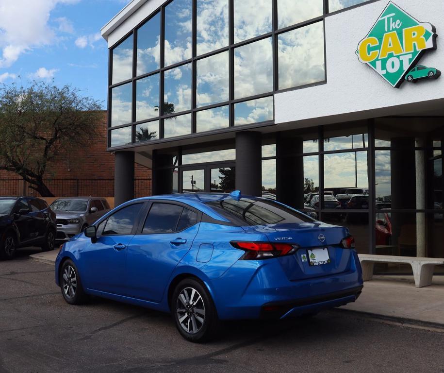 used 2023 Nissan Versa car, priced at $15,995
