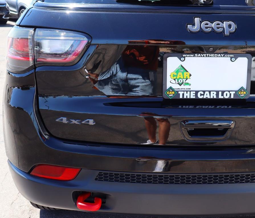 used 2022 Jeep Compass car, priced at $22,995