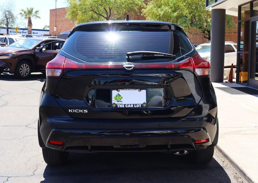 used 2024 Nissan Kicks car, priced at $17,995