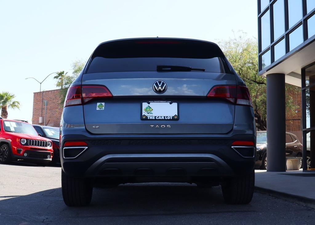 used 2022 Volkswagen Taos car, priced at $17,995