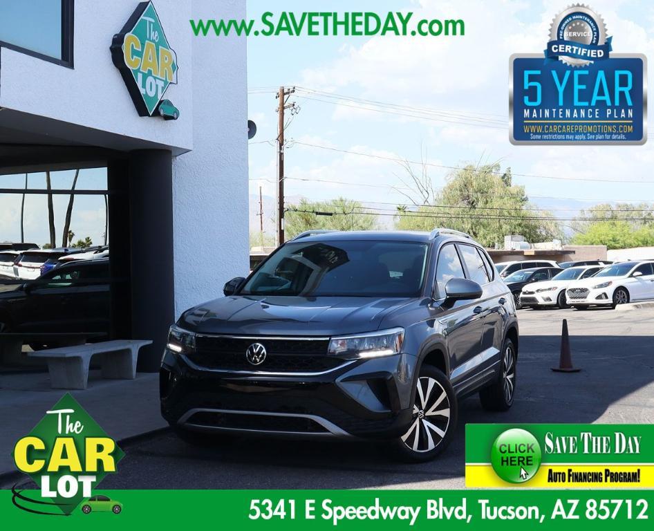 used 2022 Volkswagen Taos car, priced at $17,995