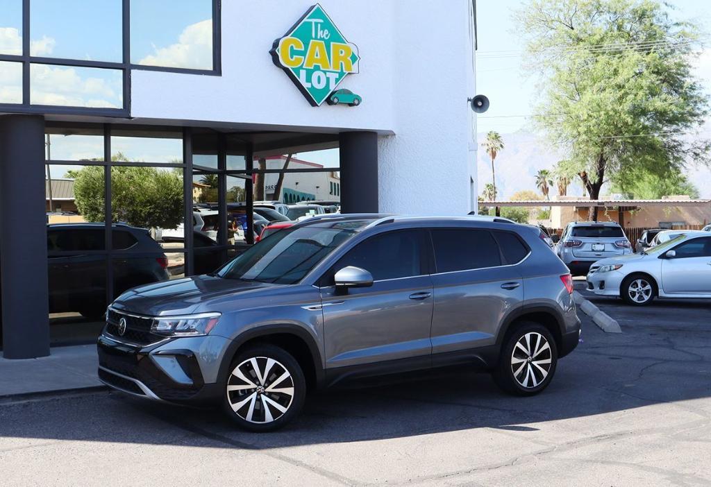 used 2022 Volkswagen Taos car, priced at $17,995