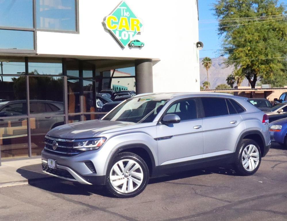 used 2021 Volkswagen Atlas Cross Sport car, priced at $22,995