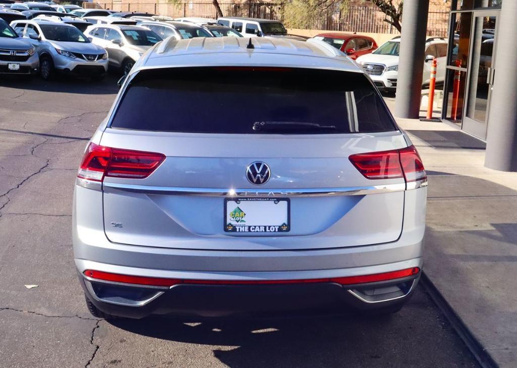 used 2021 Volkswagen Atlas Cross Sport car, priced at $22,995