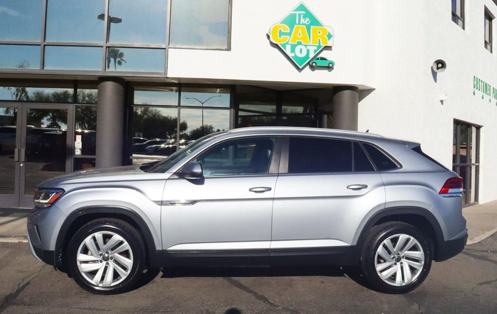 used 2021 Volkswagen Atlas Cross Sport car, priced at $22,995