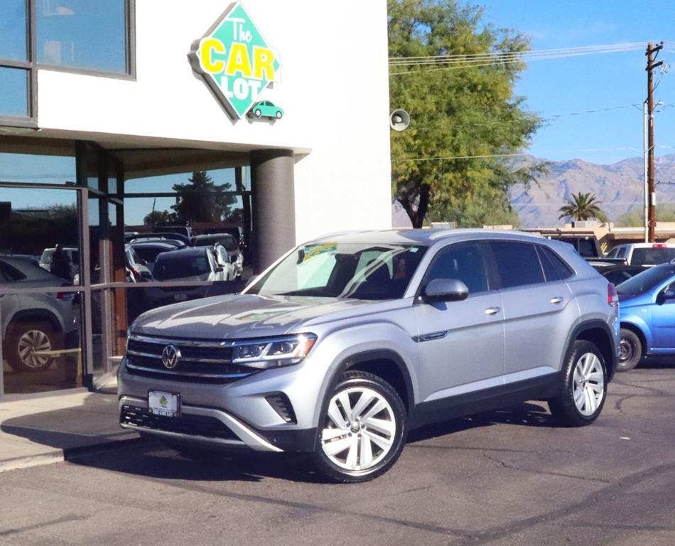 used 2021 Volkswagen Atlas Cross Sport car, priced at $22,995