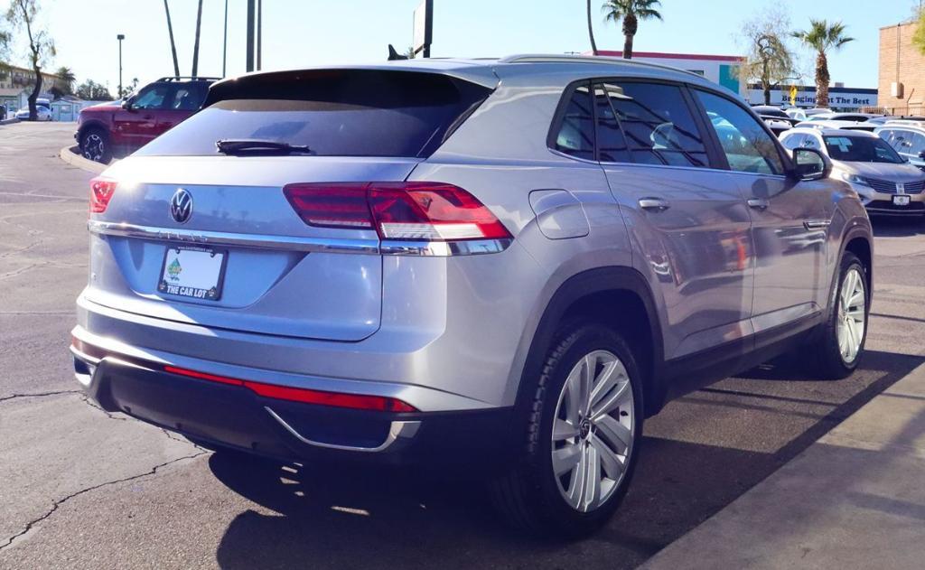 used 2021 Volkswagen Atlas Cross Sport car, priced at $22,995