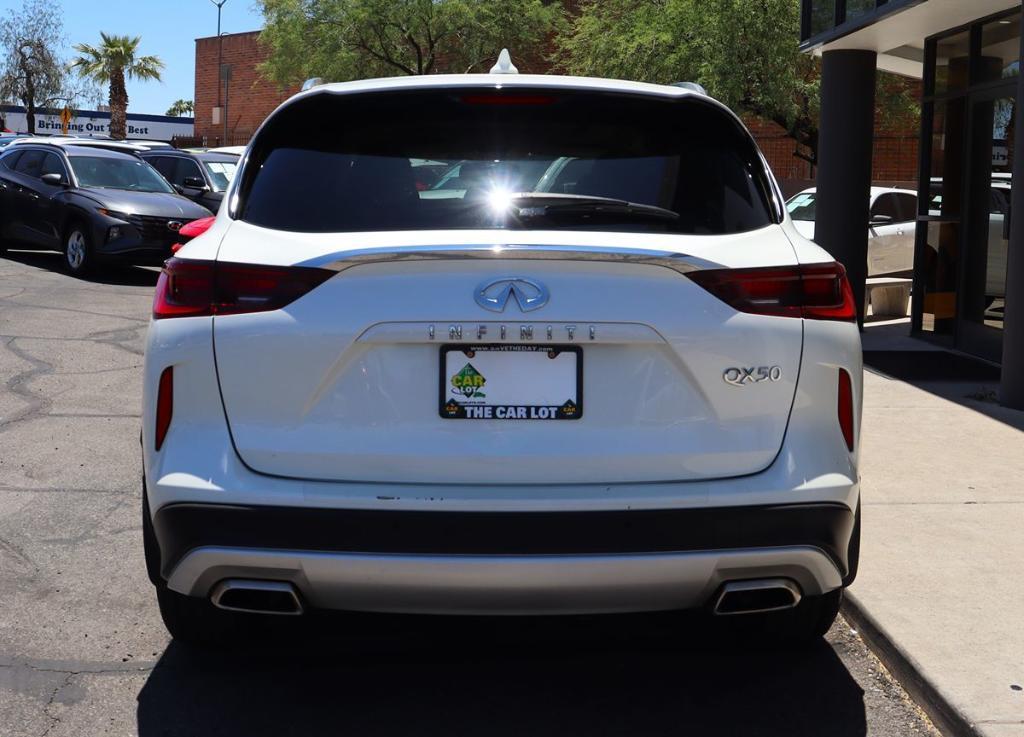 used 2022 INFINITI QX50 car, priced at $25,995