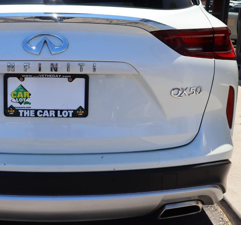 used 2022 INFINITI QX50 car, priced at $25,995