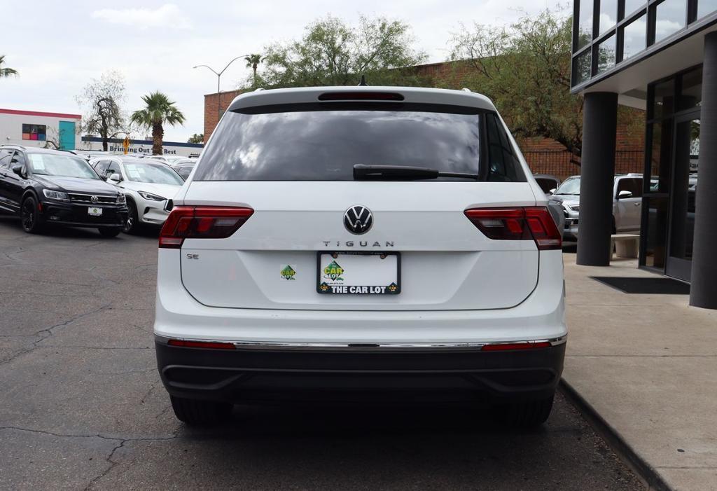 used 2022 Volkswagen Tiguan car, priced at $20,995