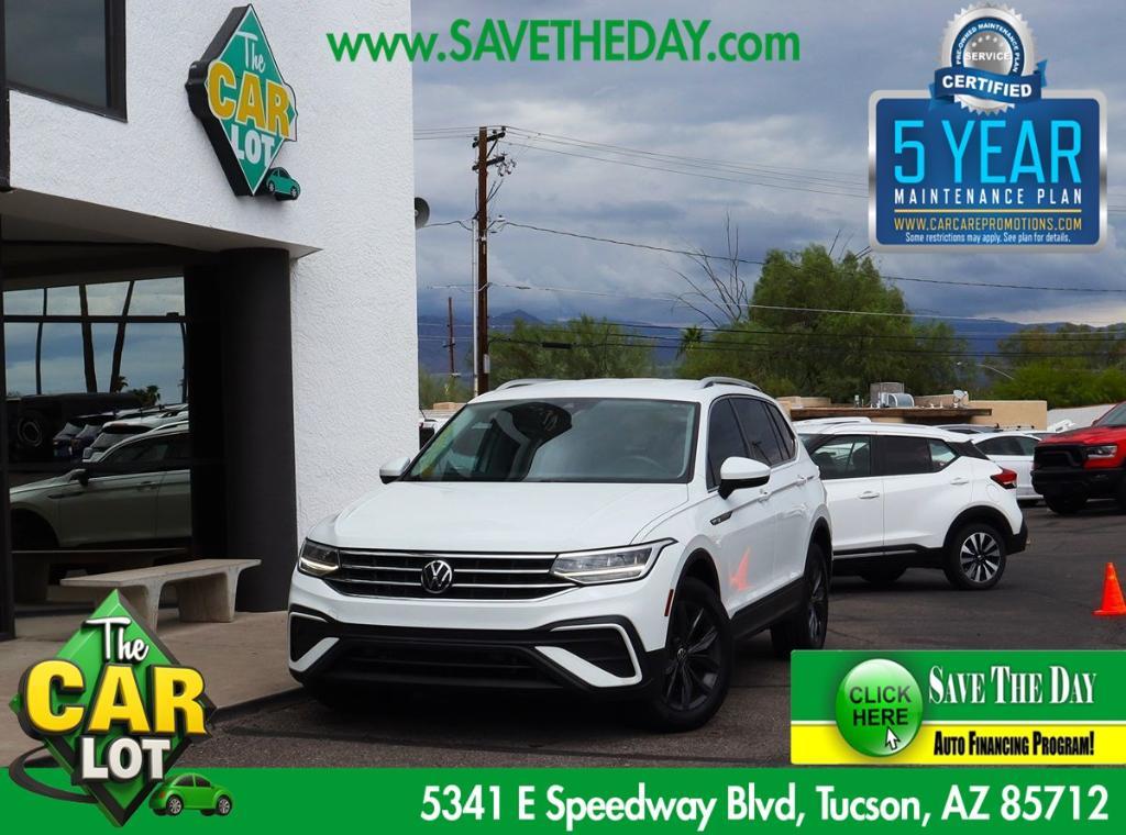 used 2022 Volkswagen Tiguan car, priced at $20,995