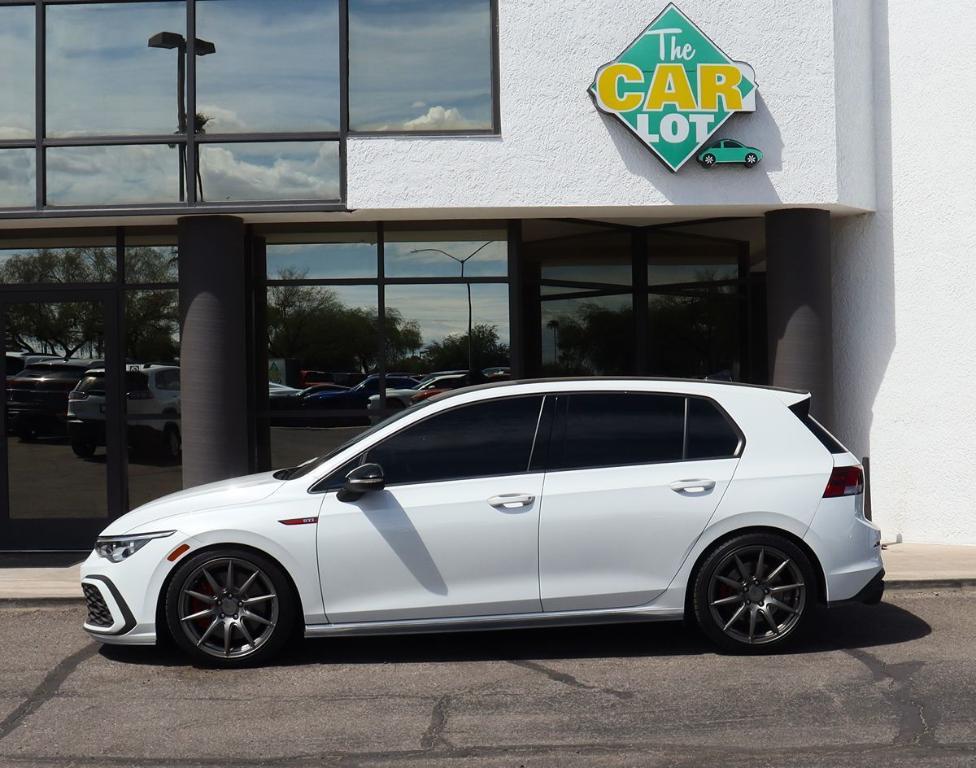 used 2023 Volkswagen Golf GTI car, priced at $25,797