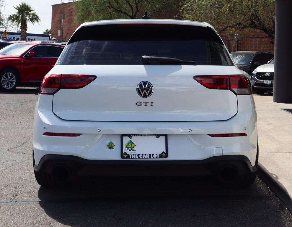 used 2023 Volkswagen Golf GTI car, priced at $25,797