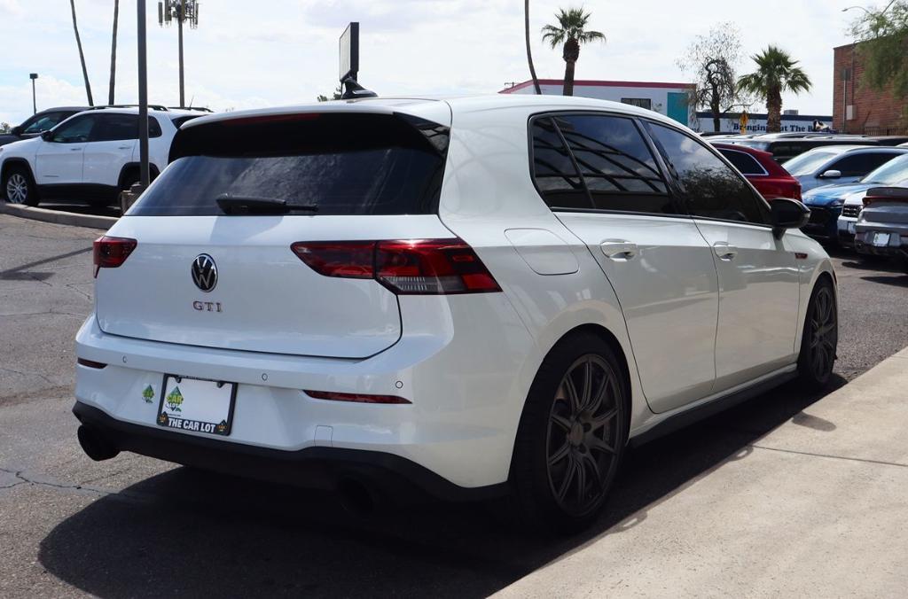 used 2023 Volkswagen Golf GTI car, priced at $25,797