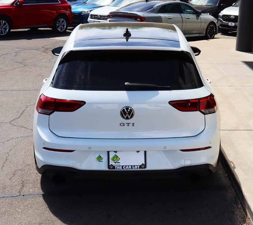 used 2023 Volkswagen Golf GTI car, priced at $25,797