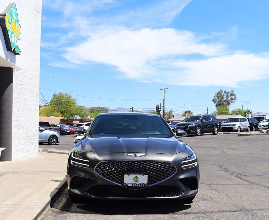 used 2022 Genesis G70 car, priced at $24,995