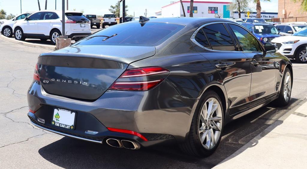 used 2022 Genesis G70 car, priced at $24,995