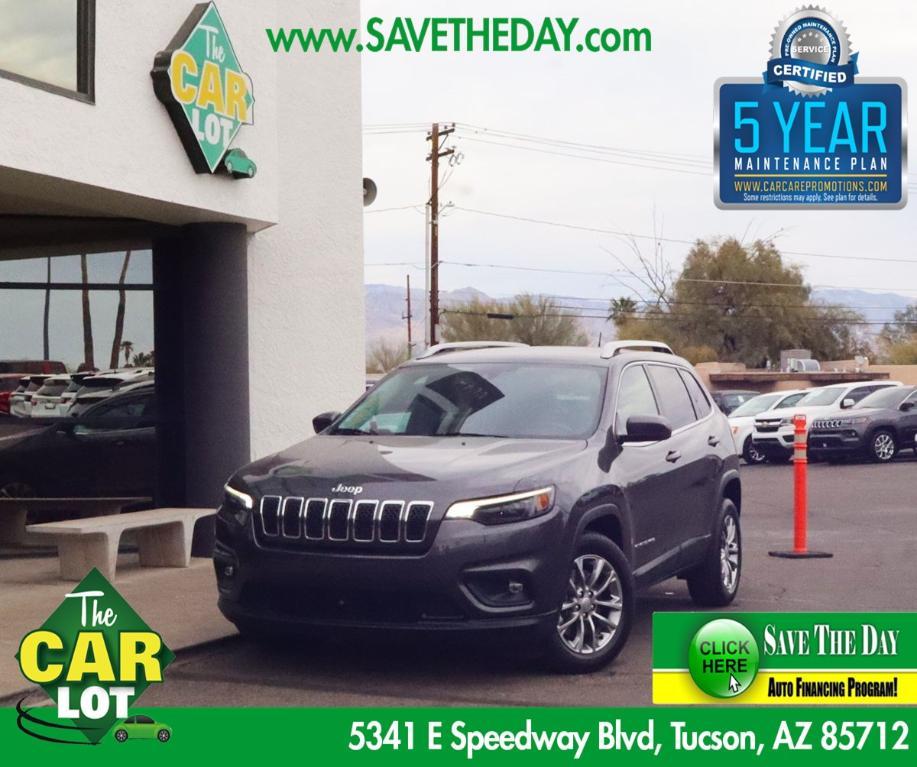 used 2021 Jeep Cherokee car, priced at $20,995