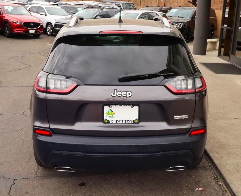 used 2021 Jeep Cherokee car, priced at $20,995