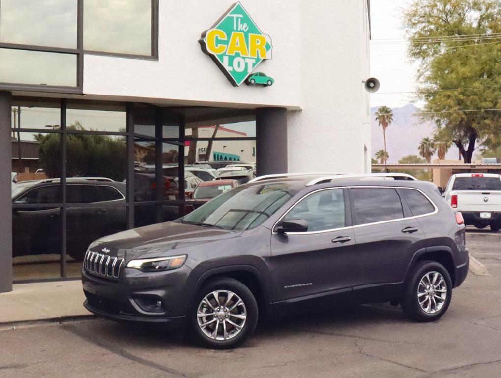 used 2021 Jeep Cherokee car, priced at $20,995