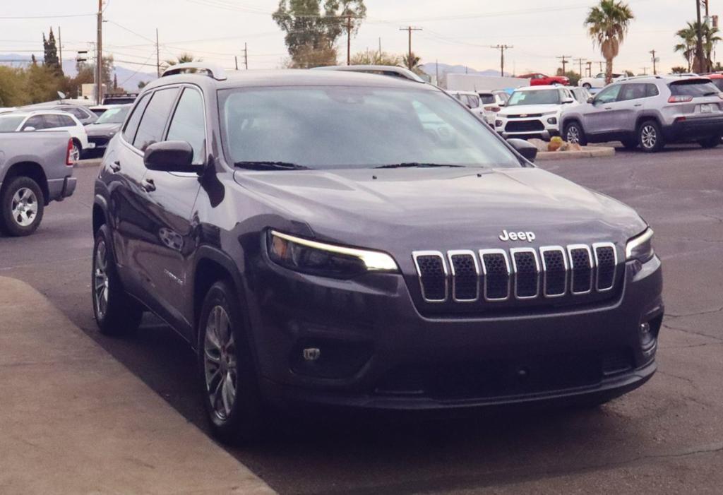 used 2021 Jeep Cherokee car, priced at $20,995