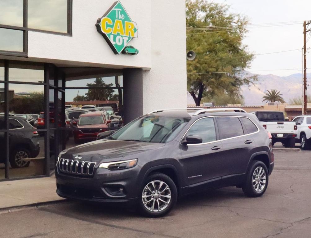 used 2021 Jeep Cherokee car, priced at $20,995