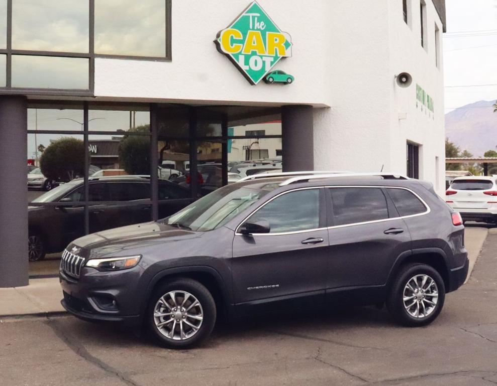 used 2021 Jeep Cherokee car, priced at $20,995