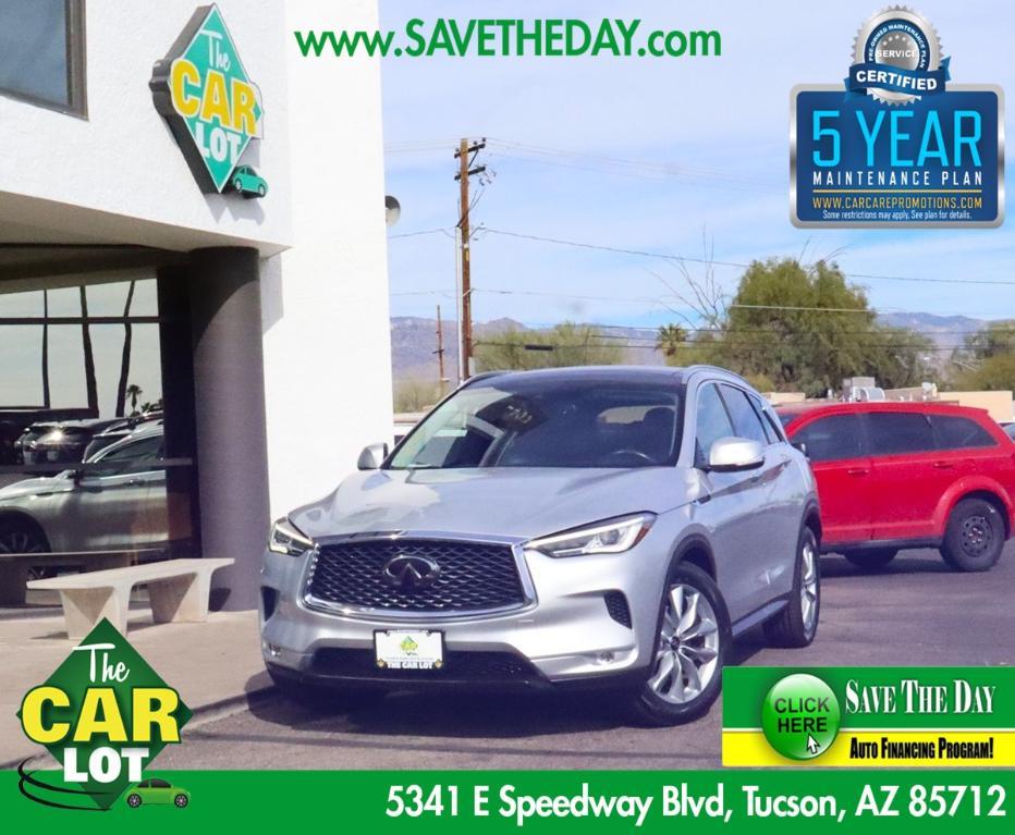 used 2021 INFINITI QX50 car, priced at $24,995