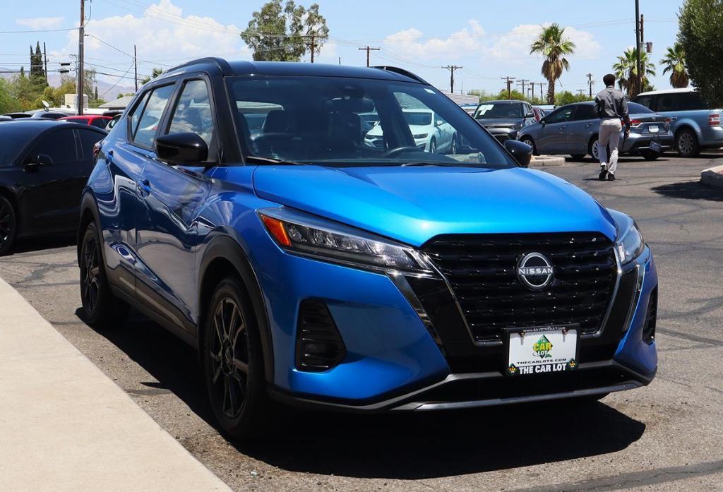 used 2024 Nissan Kicks car, priced at $19,995