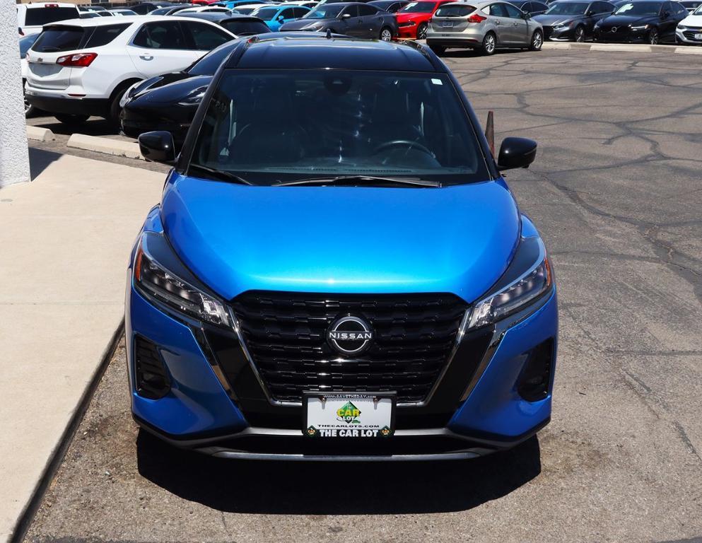 used 2024 Nissan Kicks car, priced at $19,995