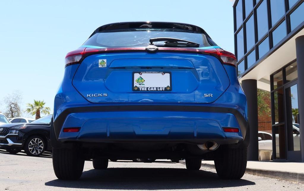 used 2024 Nissan Kicks car, priced at $19,995